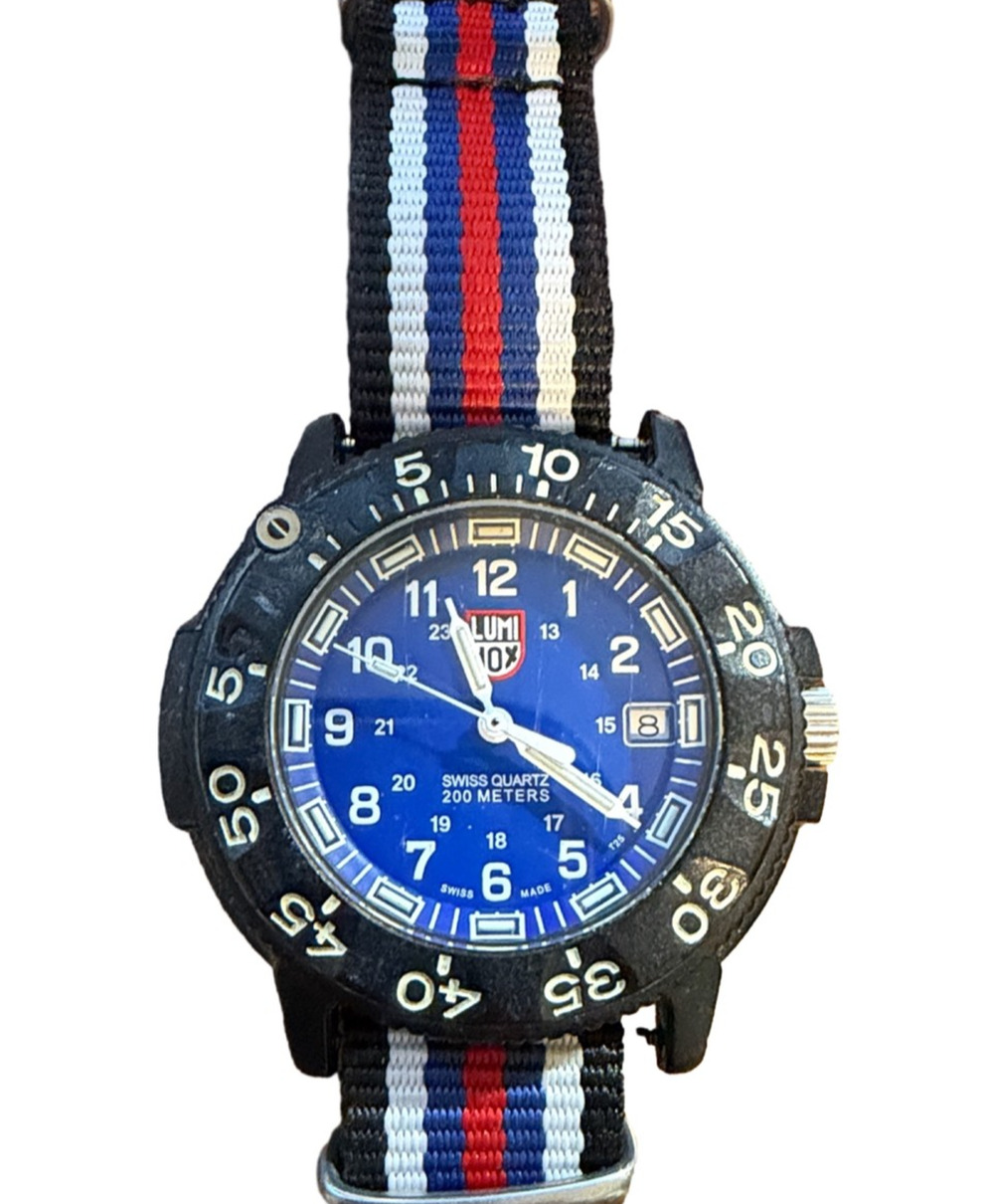 Luminox Navy SEAL 3000 Series Diver Watch Blue Dial Swiss Quartz